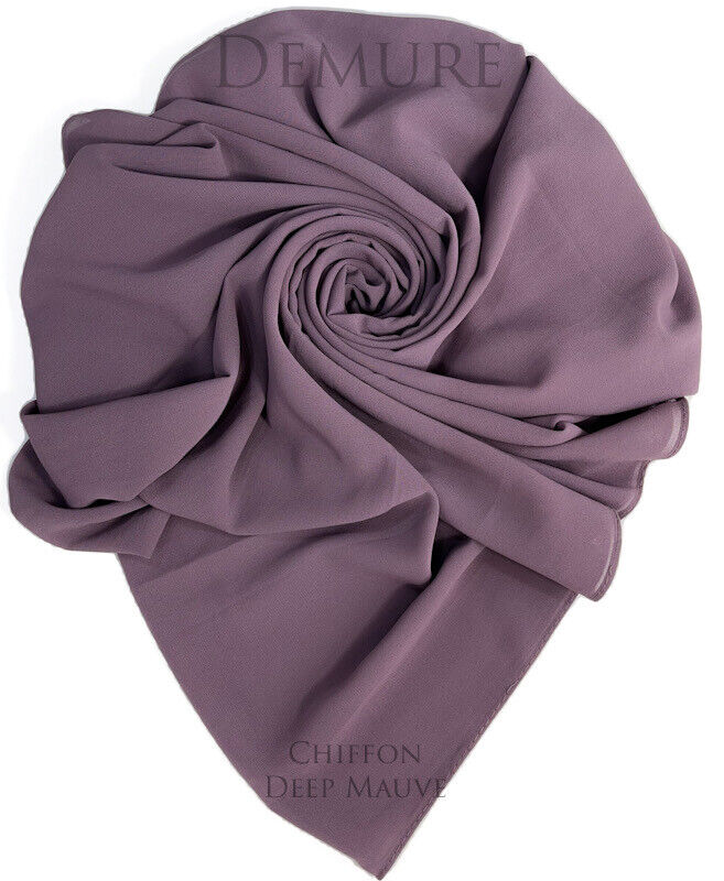 Plain Chiffon Hijabs