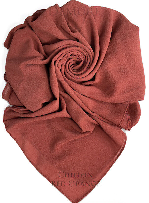 Plain Chiffon Hijabs