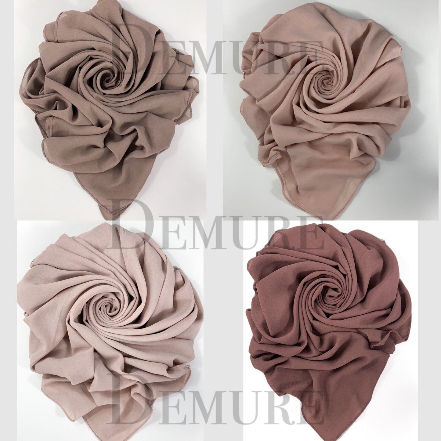 Plain Chiffon Hijabs