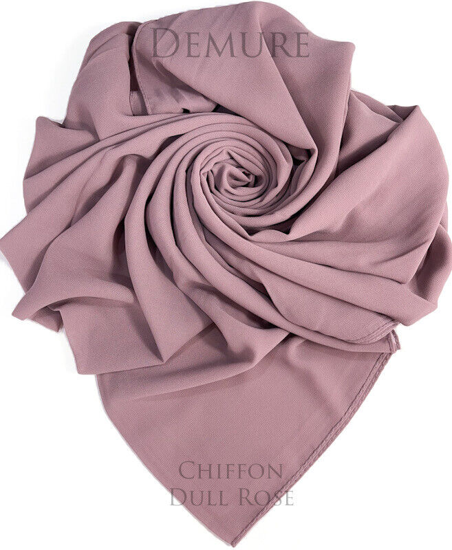 Plain Chiffon Hijabs