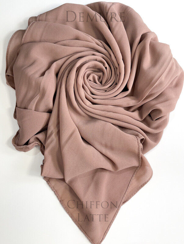 Plain Chiffon Hijabs