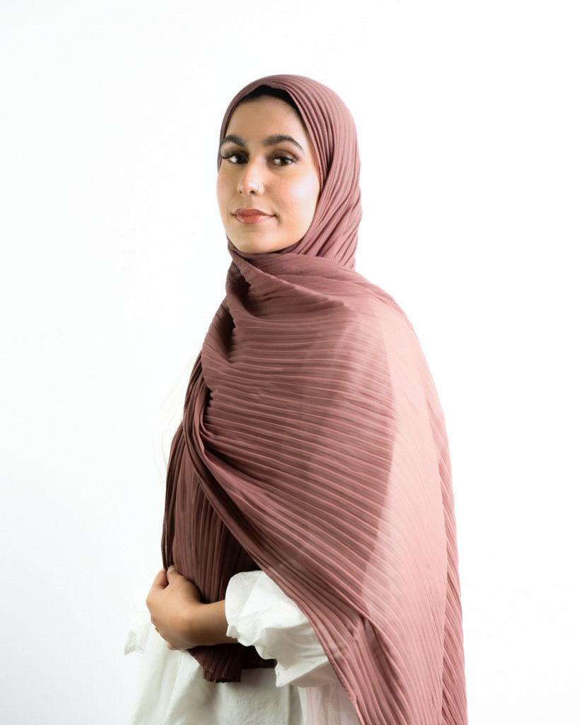 Chiffon Pleated Hijab's