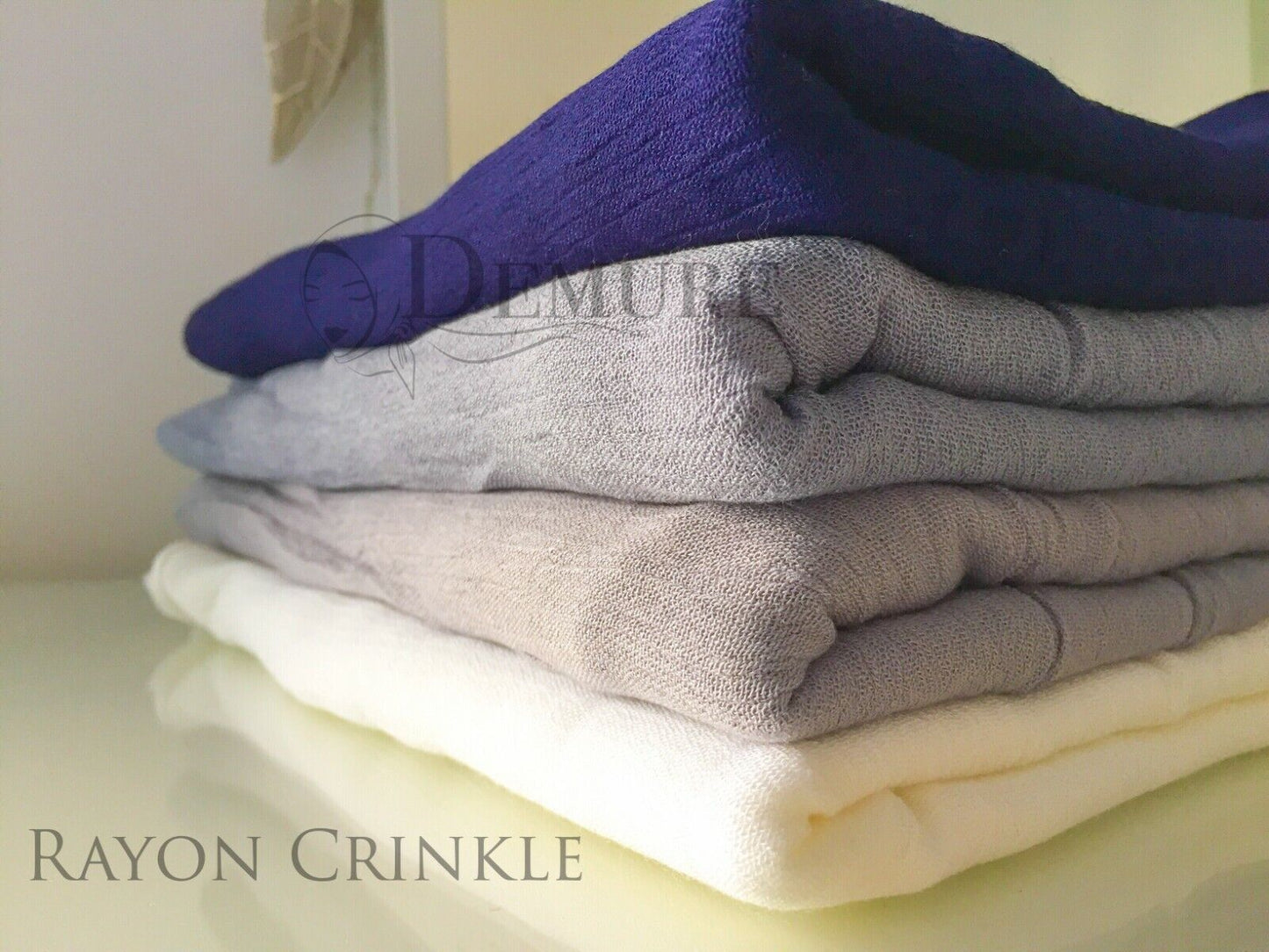 Rayon Crinkle Hijab's