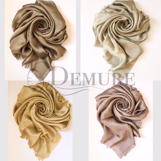 Silky Shiny Viscose Hijab's