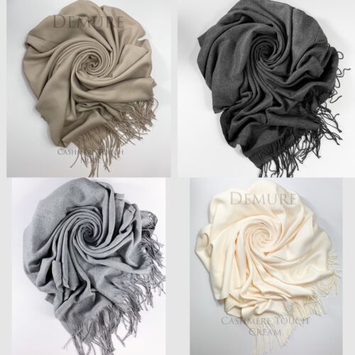 Cashmere Feel Tassel Scarves