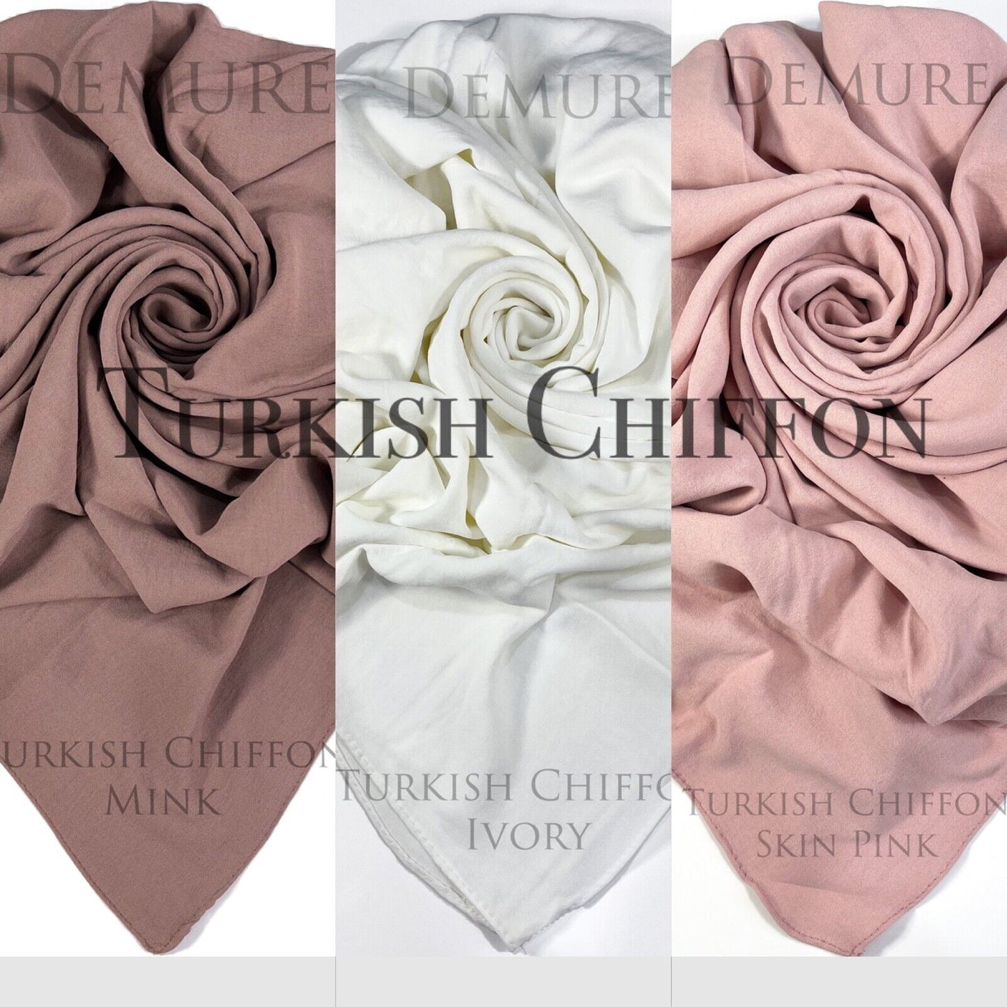 Premium Turkish Chiffon Hijab's