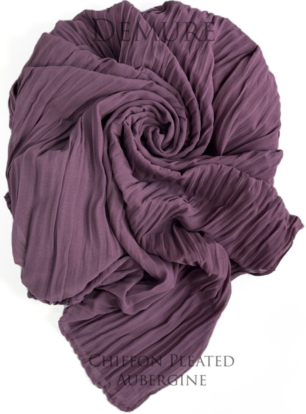 Chiffon Pleated Hijab's