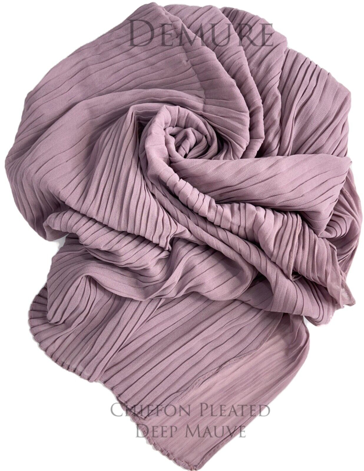 Chiffon Pleated Hijab's