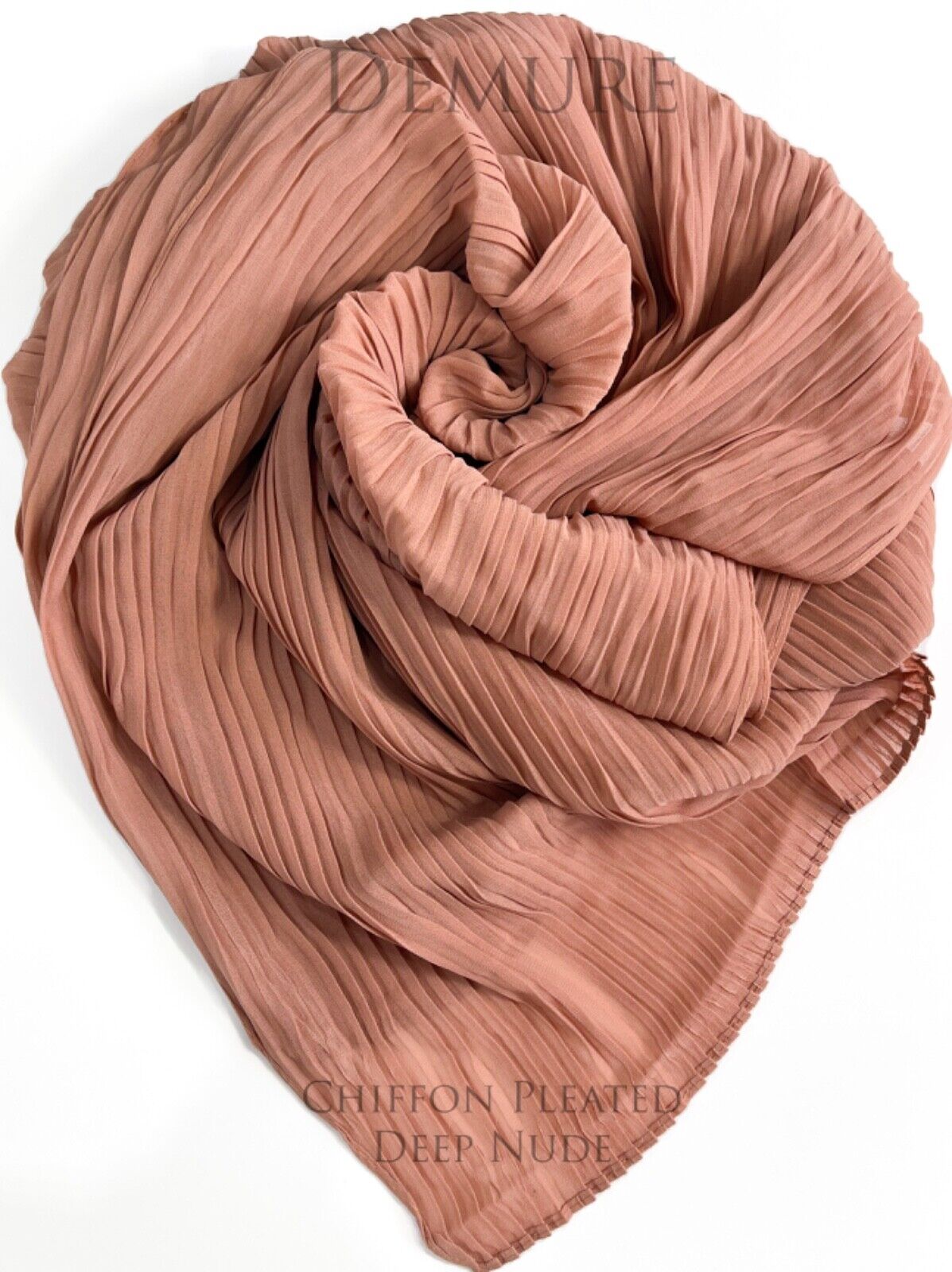 Chiffon Pleated Hijab's