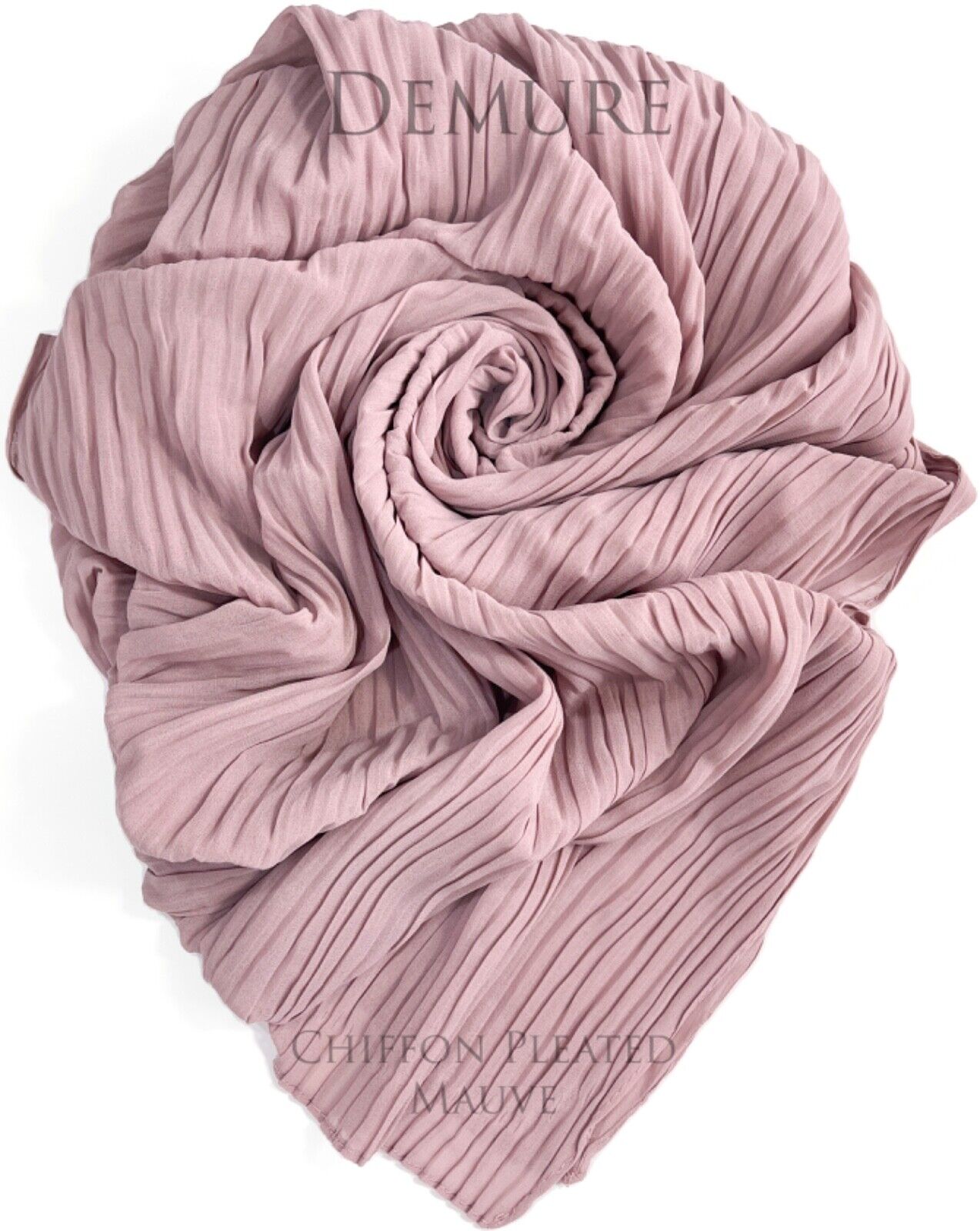 Chiffon Pleated Hijab's