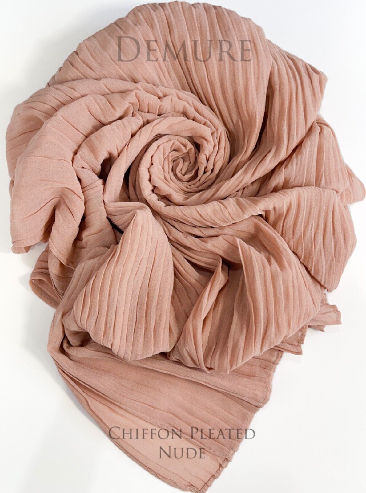 Chiffon Pleated Hijab's