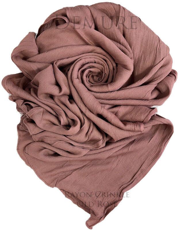 Rayon Crinkle Hijab's