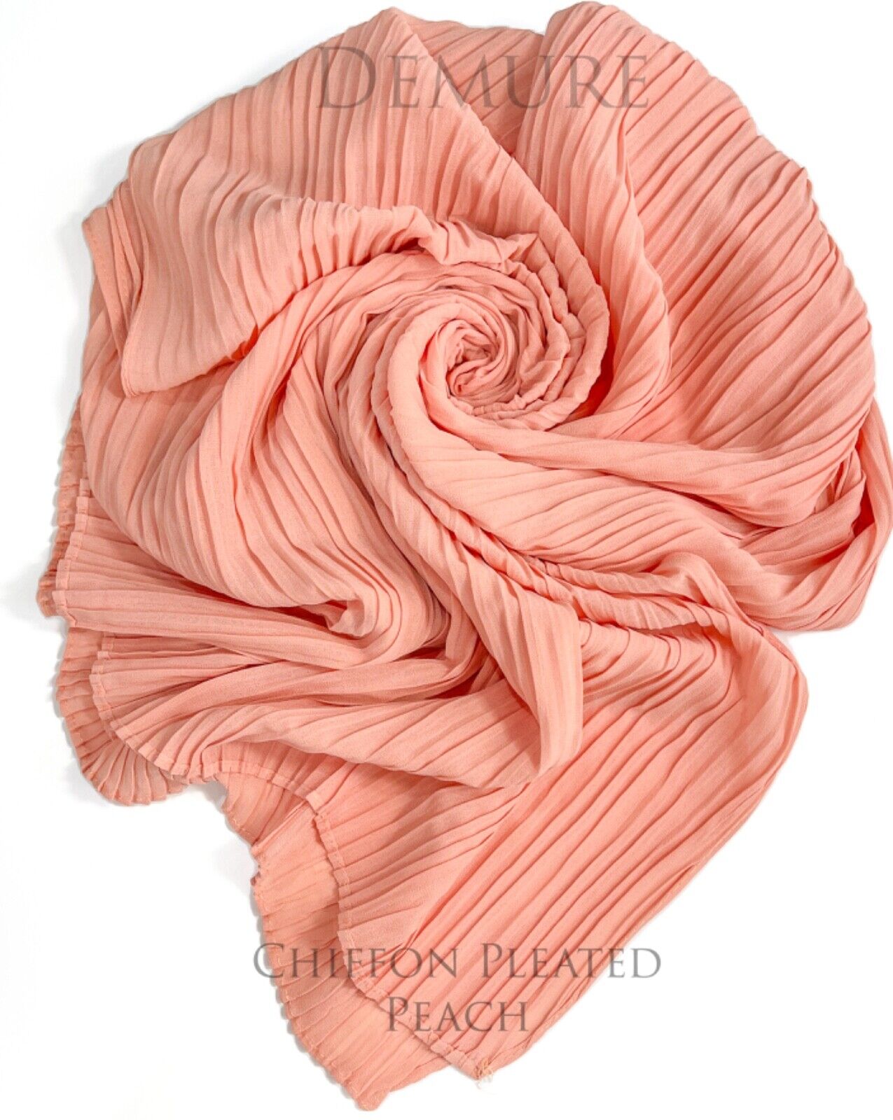 Chiffon Pleated Hijab's