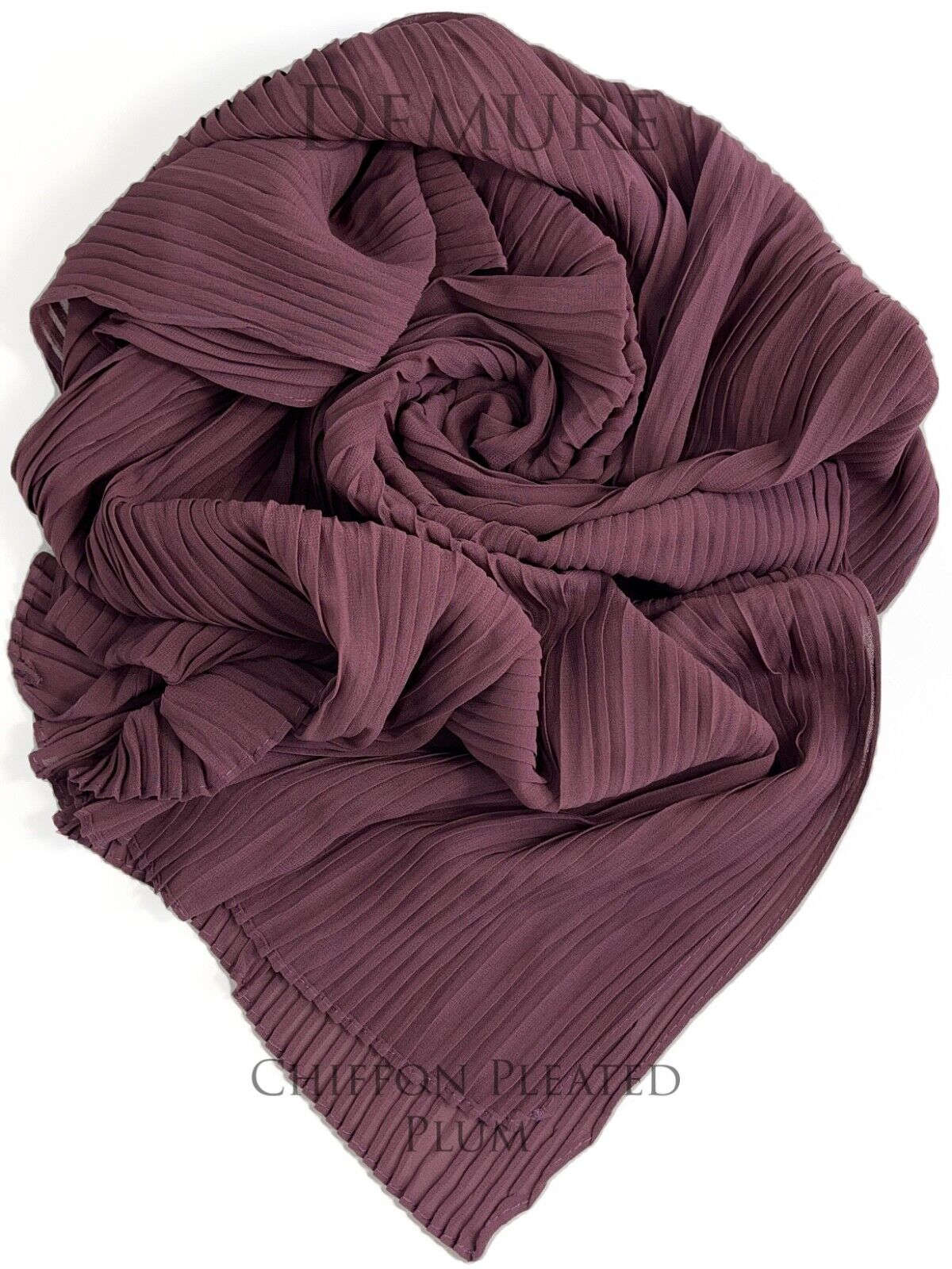 Chiffon Pleated Hijab's