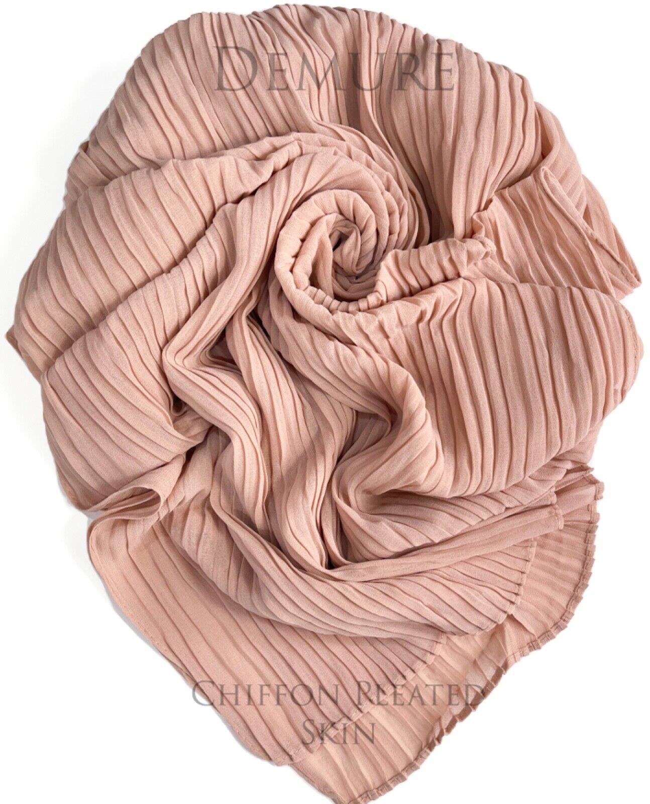 Chiffon Pleated Hijab's