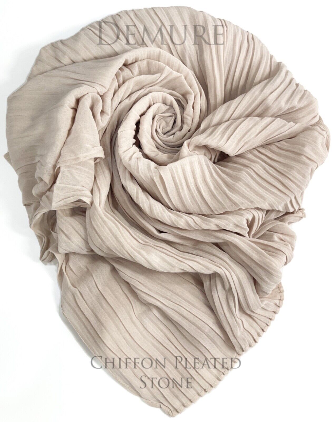 Chiffon Pleated Hijab's