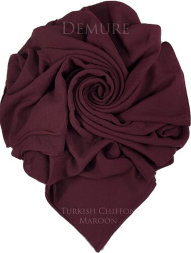 Premium Turkish Chiffon Hijab's