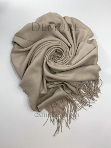 Cashmere Feel Tassel Scarves