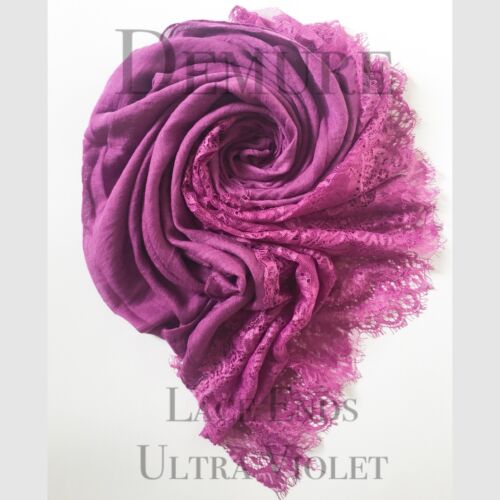 Lace Ends Viscose Hijab's